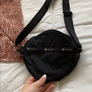 Lesportsac round bag black